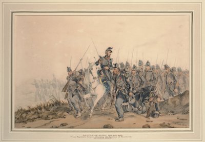Slaget ved Alma den 20. september 1854, 1854 af Orlando Norie