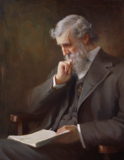 John Muir, ca. 1917 fra et fotografi fra 1909. af Orlando Rouland
