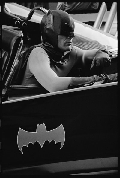Batman på sættet af tv-serien 