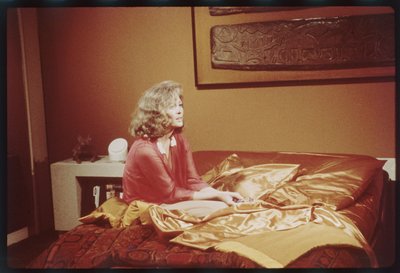 Faye Dunaway på settet til 