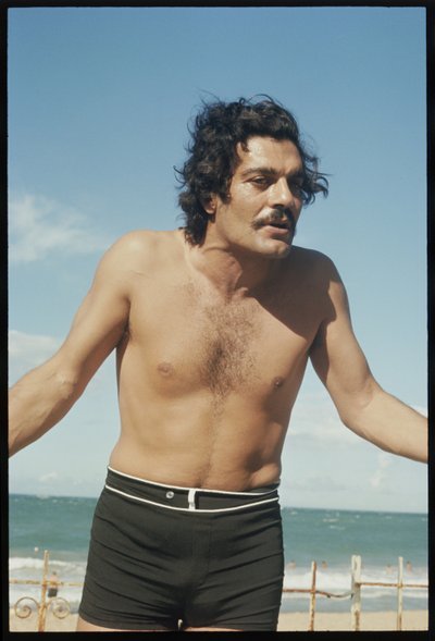 Omar Sharif på stranden af Orlando Suero