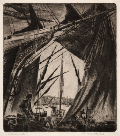 Sejl og en Vista af Orville Houghton Peets