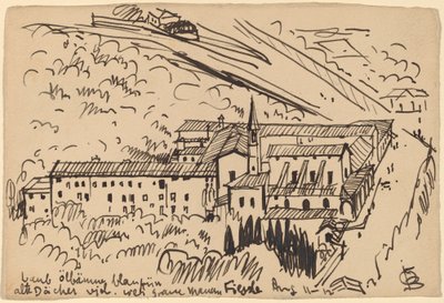 Fiesole, Kloster af S. Domenico af Oscar F. Bluemner