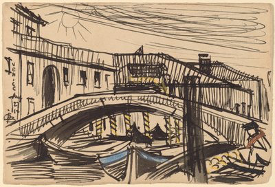 Venedig, både af Oscar F. Bluemner