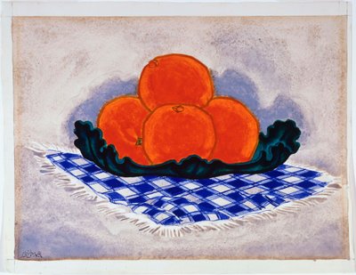 Appelsiner af Oscar Florianus Bluemner