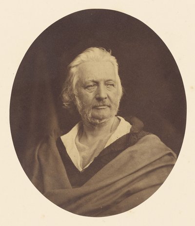 Studie af et hoved af Oscar Gustave Rejlander