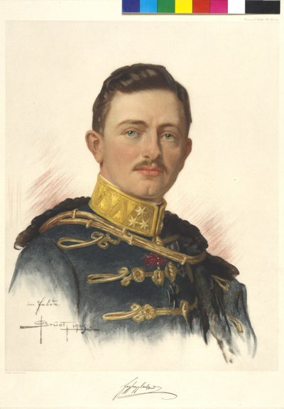 Kejser af Østrig Karl I af Oskar Bruch