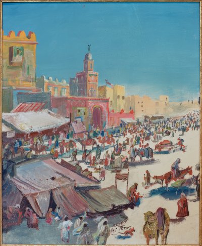 Tunis af Oskar Laske