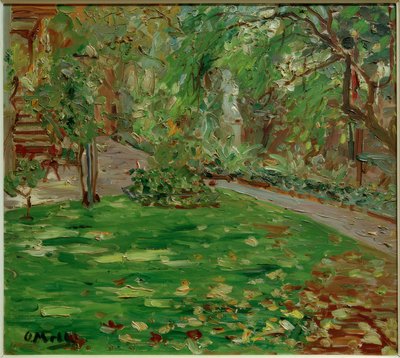 Jardin du Luxembourg I af Oskar Moll