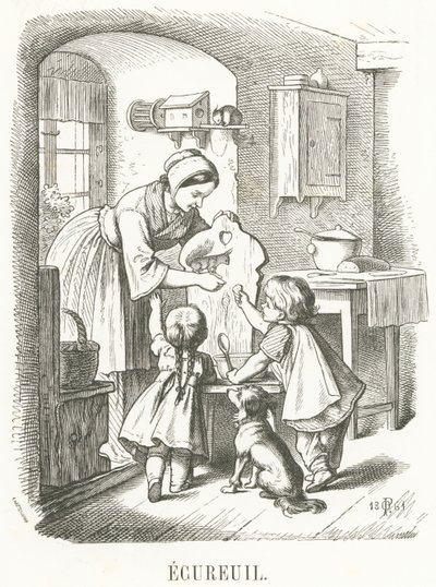 E: Egern af Oskar Pletsch