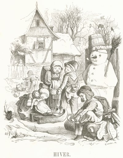 H: Vinter af Oskar Pletsch
