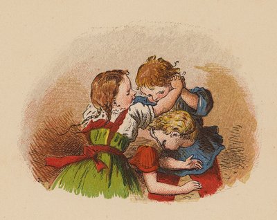 Appelsiner og citroner (farvelitografi) af Oskar Pletsch