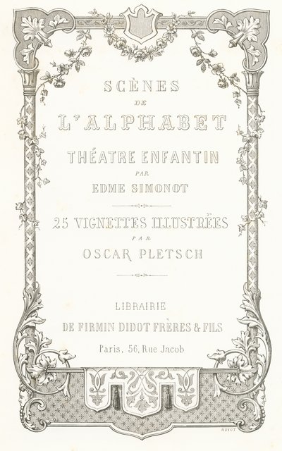 Titel side af Oskar Pletsch