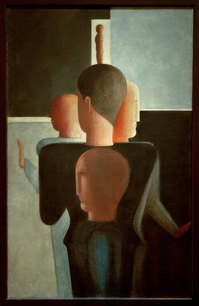 Koncentrisk gruppe af Oskar Schlemmer