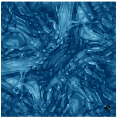 Deep Blue Flow af Osvaldo Russo