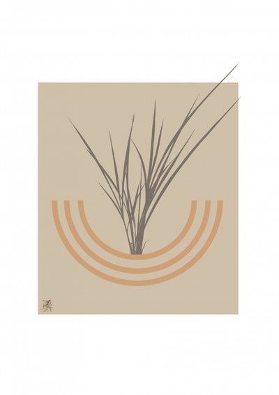 Minimalistisk botanisk bue af Osvaldo Russo