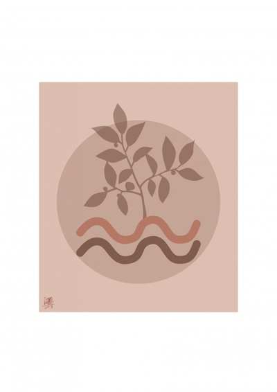 Minimalistiske botaniske bølger af Osvaldo Russo