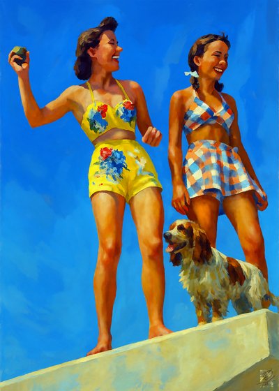 Retro-sommerglæde af Osvaldo Russo