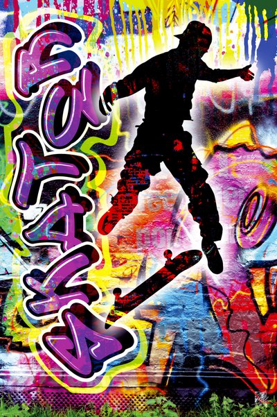 Graffiti fra byens skatere af Osvaldo Russo