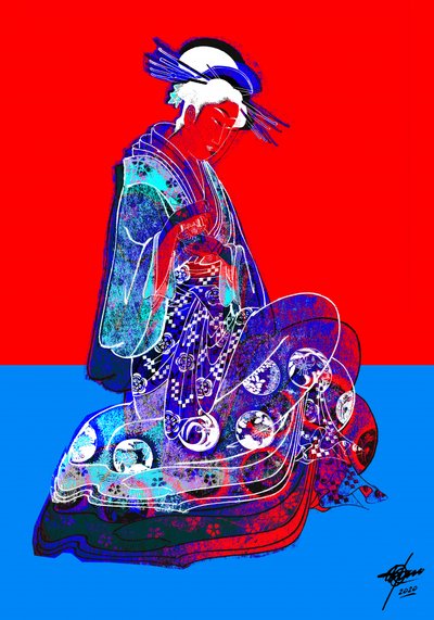 Livlig geisha-elegance af Osvaldo Russo