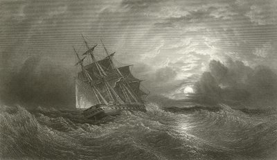 HMS Galatea på krydstogt af Oswald Walters Brierly