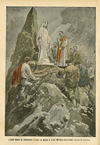 Illustration af Oswaldo Tofani (1849-1915) i Le Pelerin af Oswaldo Tofani