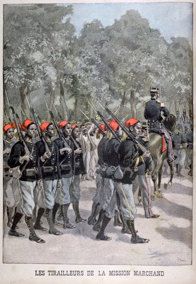 Riflemen, Frankrig, 1899 af Oswaldo Tofani