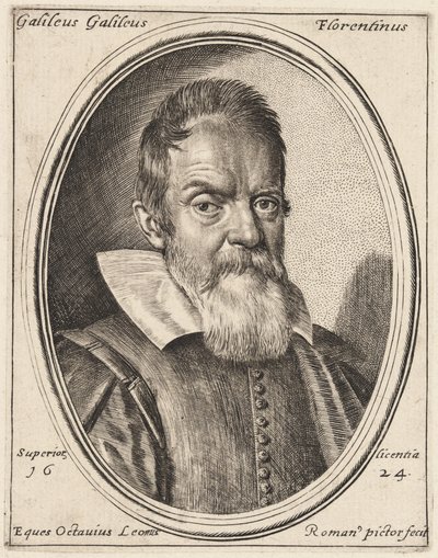 Galileo Galilei af Ottavio Leoni
