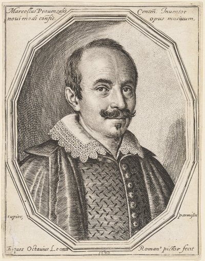 Marcello Provenzale af Ottavio Leoni