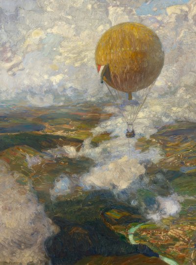 I en fanget ballon over Vogeserne af Otto Antoine