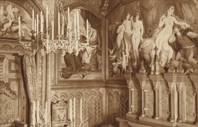 Bavarian Kings-Castle Neuschwanstein, Studie, Billeder af Tannhausers Legend af Otto Ballerstedt