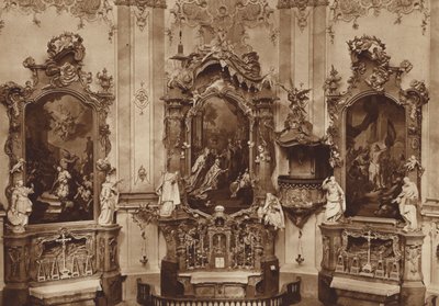 Ettal-konventskirken, sidealtre af Otto Ballerstedt