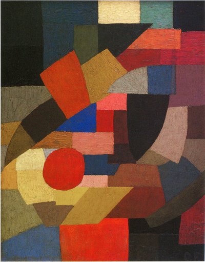 Figurer af figur på alle planer, 1927. af Otto Freundlich