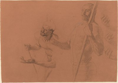 Studier for en bådmand af Otto Greiner