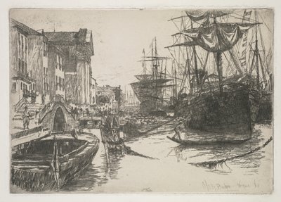 Fundamenterne af Zattere, 1880. af Otto H. Bacher