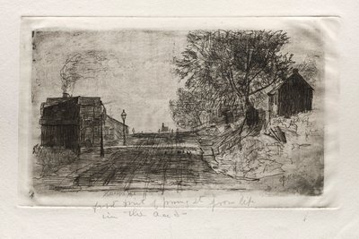 Spring Street, 1878. af Otto H. Bacher