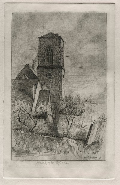 Klokkespillets tårn, 1878. af Otto H. Bacher