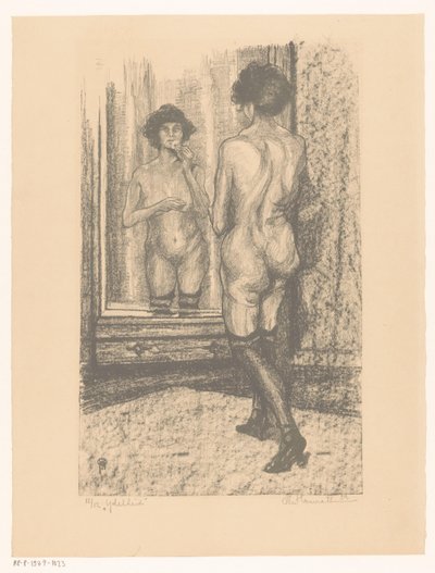 Vanity (original titel på objektet) af Otto Hanrath (signed by artist)
