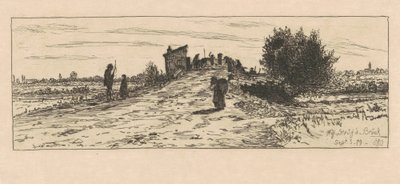 Auf Staufá Bruck af Otto Henry Bacher