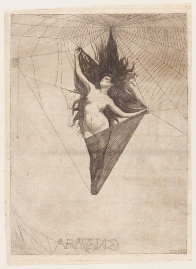 Arachne, 1884., 1884. af Otto Henry Bacher