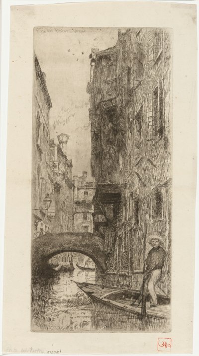 Ponte del Pistor af Otto Henry Bacher