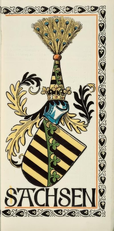 Sachsen af Otto Hupp