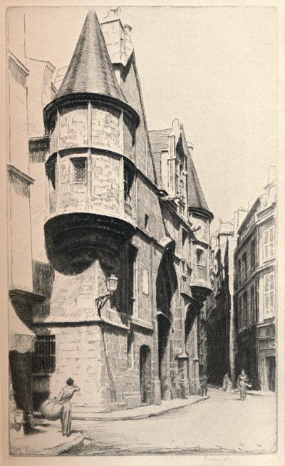 Hotel de Sens, 1915 af Otto J Schneider