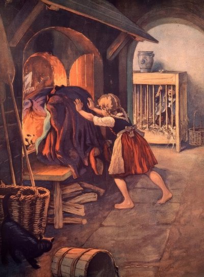 hans og Grete af Otto Kubel