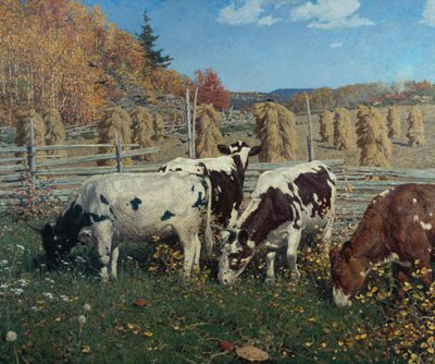Efterårsmorgen af Otto Ludvig Sinding