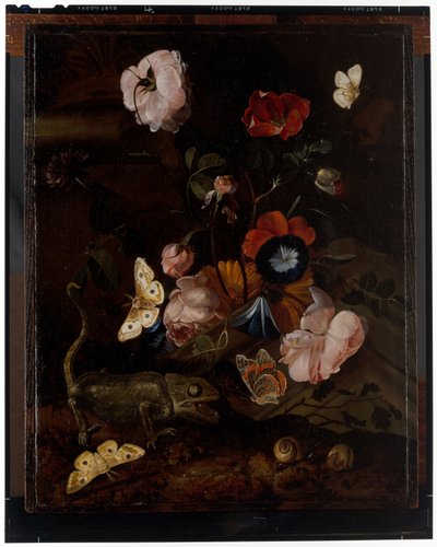Skov Stilleben af Otto Marseus  van Schrieck