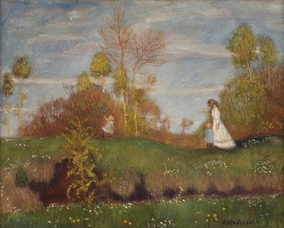 Sommer i heden af Otto Modersohn