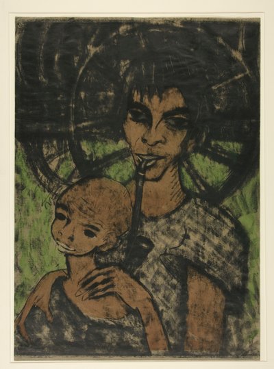 Sigøjner Madonna af Otto Mueller
