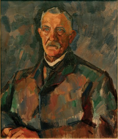 Portræt Ernst Langer af Otto Richard Langer