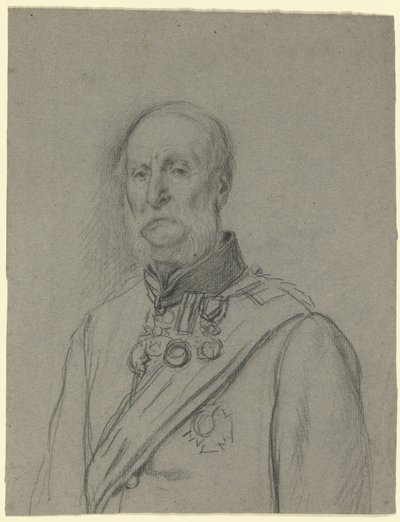 Portræt af general Viscount Templetown af Otto Scholderer